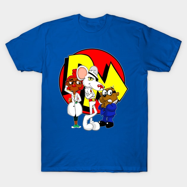 Danger Mouse And Team T-Shirt by annacwener